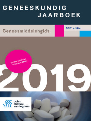 cover image of Geneeskundig Jaarboek 2019